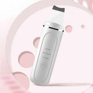 Ultrasonic facial scrubber