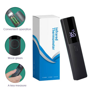 Full screen infrared thermometer