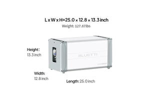 B500 | 4,960Wh Home Energy Expansion Battery,Works with EP900 or EP800