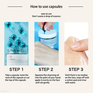 50pcs Cleansing Oil Makeup Remover Oil