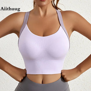 Yoga Bra Crisscross Back Gym