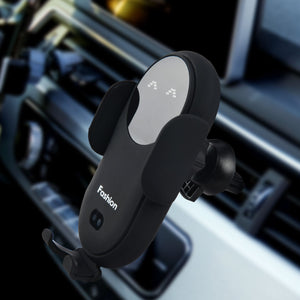 New S11 Car Wireless Charging Mobile Phone Navigation Bracket Infrared Sensor 10W Fast Charging