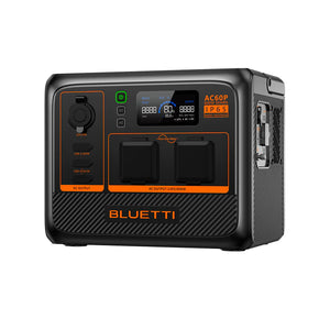 BLUETTI AC60P Portable Power Station | 600W 504Wh