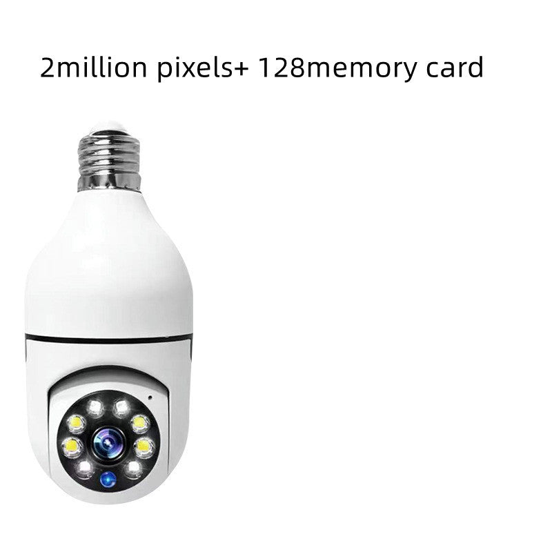 1080P Bulb 4X Zoom Camera E27 Home 5GWiFi Alarm Monitor