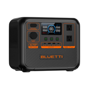 BLUETTI AC70P Portable Power Station | 1000W 864Wh