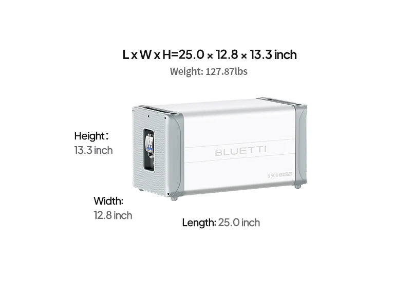 B500 | 4,960Wh Home Energy Expansion Battery,Works with EP900 or EP800