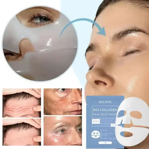 1/3/5/10PCS Bio Collagen Face Mask Anti Wrinkle Fade Face Fine Line