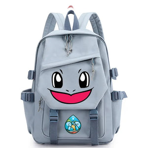 Pokemon Anime Cartoon Waterproof Pikachu Gengar Dacron Schoolbag