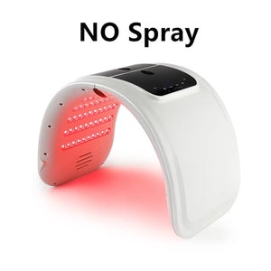 Skin Hydrating Sprayer LED Mask Facial Machine Nano Mist 7 Colors LED