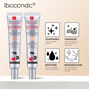 45ml Color Correcting CC Cream Facial Centella Asiatica Repair BB