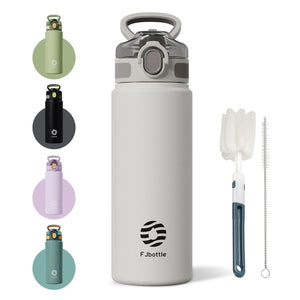 Thermos Bottle with Straw 600ml 720ml Stainless Steel Thermal