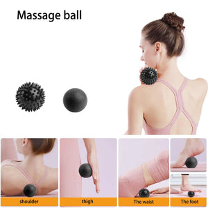 6 in 1 Yoga Training tools, Foam roller, Massage stick, Tension band