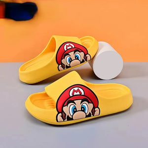 Super Mario summer cartoon slippers cute and comfortable boys and