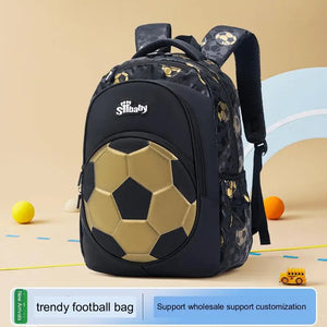 Football backpack for children schoolbag anime backpack travel school