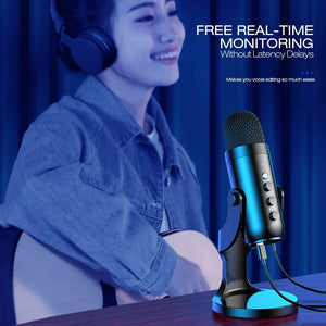 USB Microphone for PC Mac Gaming Recording Streaming Podcasting,