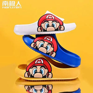 Super Mario summer cartoon slippers cute and comfortable boys and