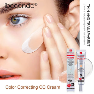 45ml Color Correcting CC Cream Facial Centella Asiatica Repair BB