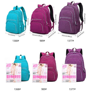 Mochila Feminina School Backpack 2024 Travel Back