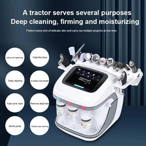 11 In 1  facial Machine H2o2 Aqua Peeling Lift Skin Bubble Moisturizer