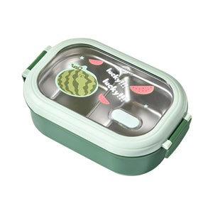 Portable Stainless Steel Lunch Box Leakproof Kawaii Cartoon Bento Box