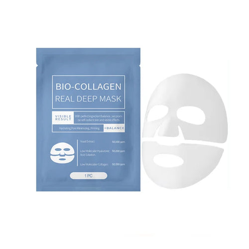 1/3/5/10PCS Bio Collagen Face Mask Anti Wrinkle Fade Face Fine Line