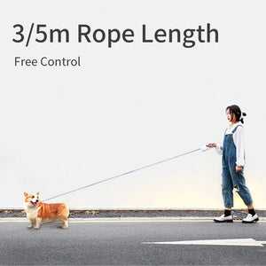 Automatic Retractable Lighting Pet Leash - 4msproducts