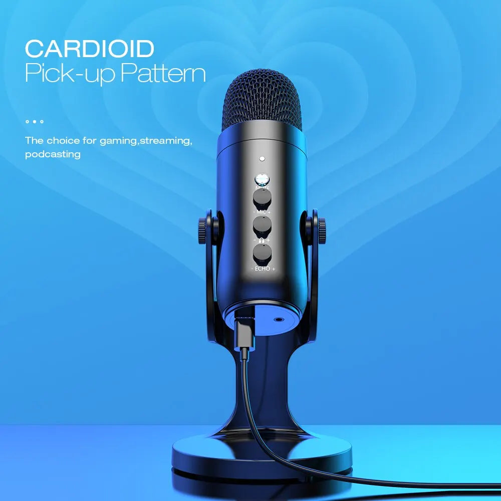 USB Microphone for PC Mac Gaming Recording Streaming Podcasting,