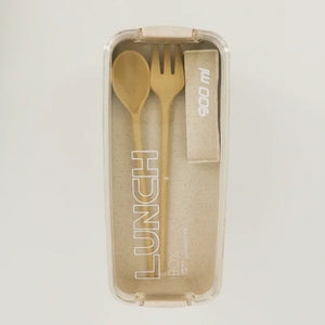 Healthy Material Lunch Box 3 Layer Wheat Straw Bento Boxes Microwave
