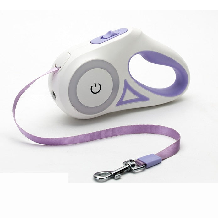 Automatic Retractable Lighting Pet Leash - 4msproducts