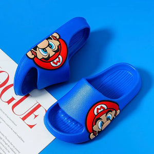 Super Mario summer cartoon slippers cute and comfortable boys and