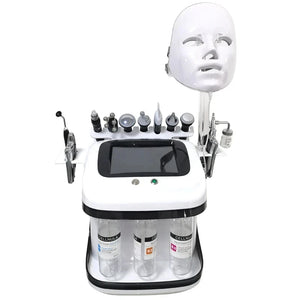 11 In 1  facial Machine H2o2 Aqua Peeling Lift Skin Bubble Moisturizer