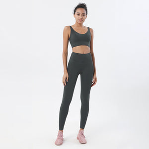 Soisou 2 Piece/set Tracksuits Women's Yoga Set Sports Suit