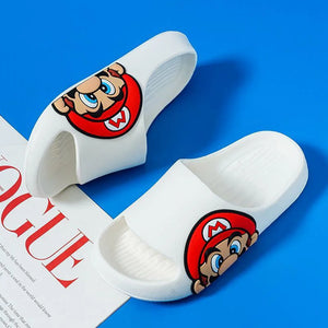 Super Mario summer cartoon slippers cute and comfortable boys and