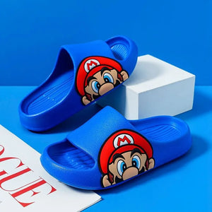 Super Mario summer cartoon slippers cute and comfortable boys and