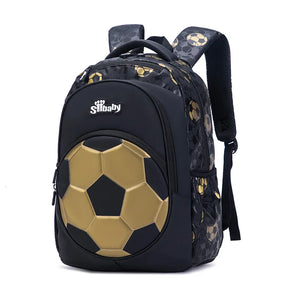 Football backpack for children schoolbag anime backpack travel school