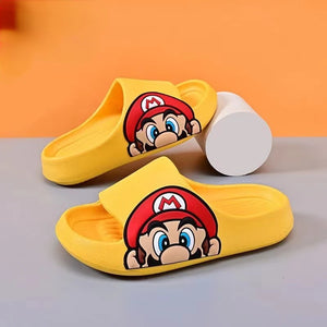 Super Mario summer cartoon slippers cute and comfortable boys and