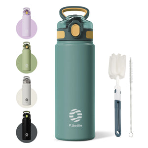 Thermos Bottle with Straw 600ml 720ml Stainless Steel Thermal