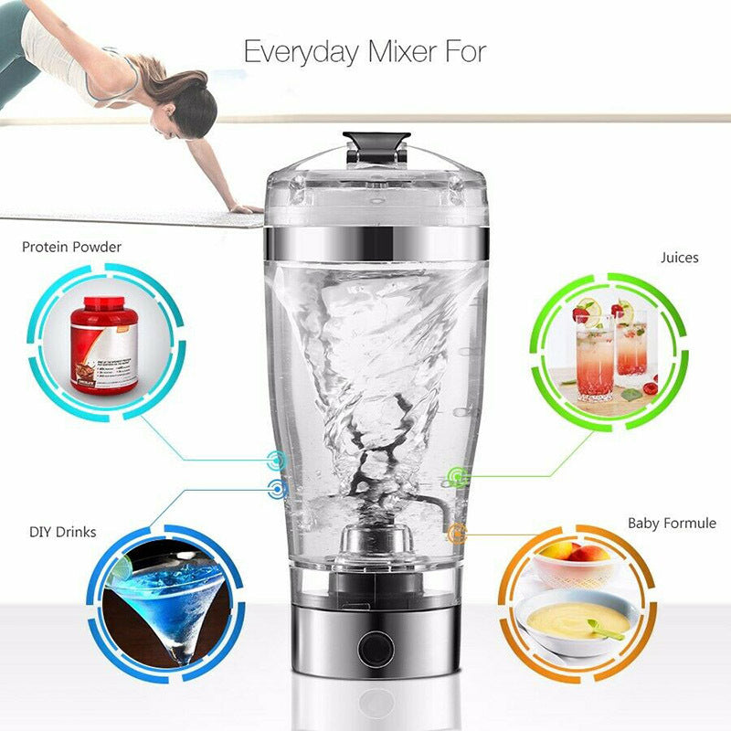 Electric USB Protein Shake Bottle Blender