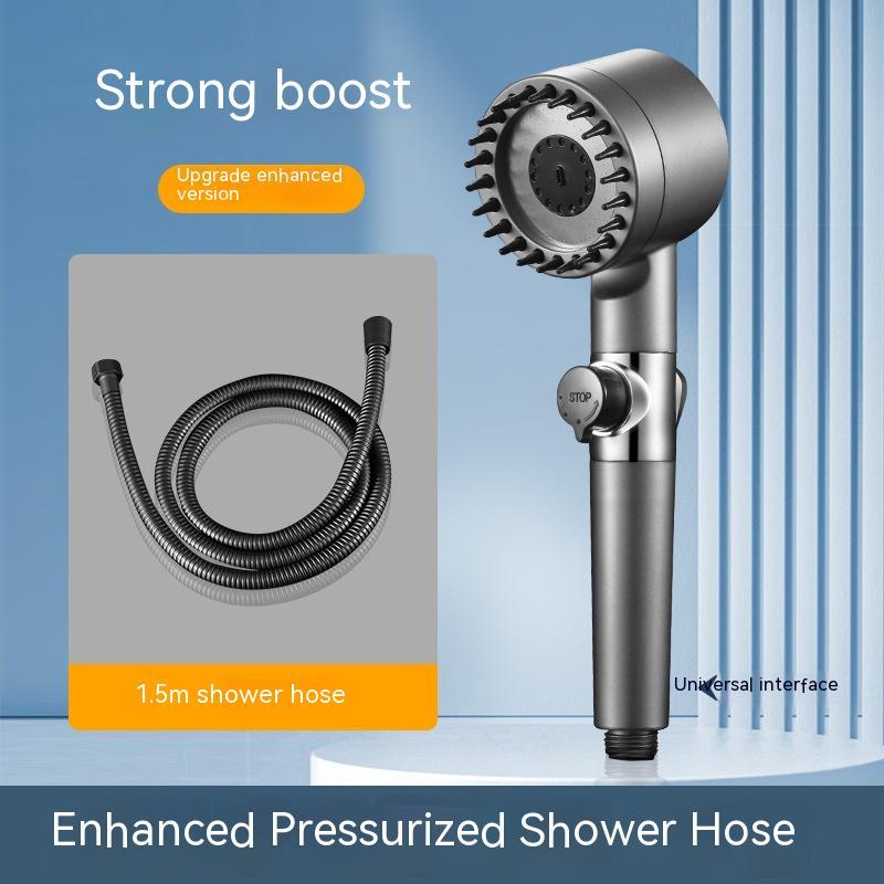 The Third Gear Adjustable Strong Supercharged Shower Head