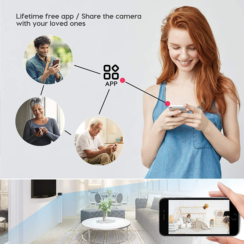 1080P WiFi Hidden Security Camera - 4msproducts