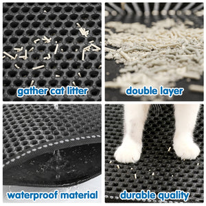 Double Layer Cat Litter Mat - 4msproducts