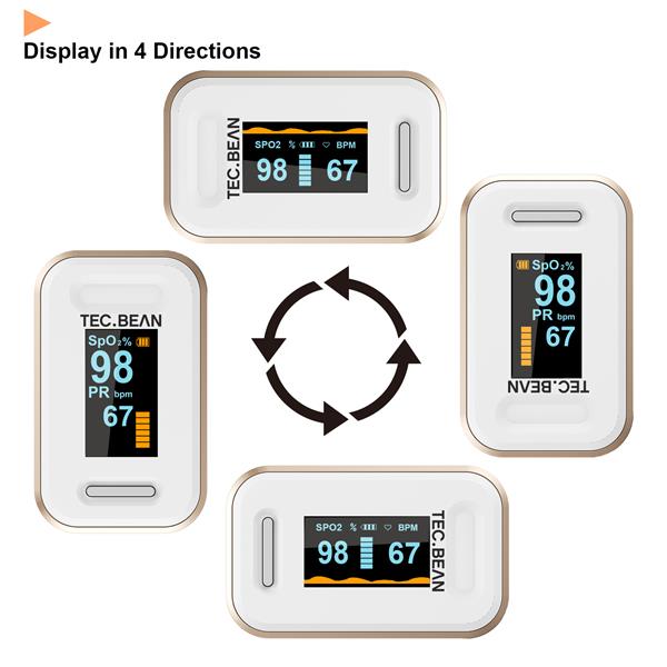 Fingertip Pulse Oximeter - 4msproducts