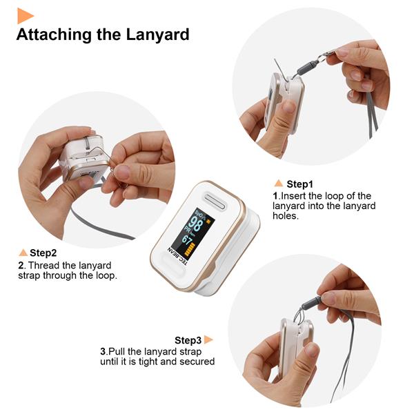 Fingertip Pulse Oximeter - 4msproducts