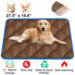 Self Heating Mattress Pet Bed - 4msproducts