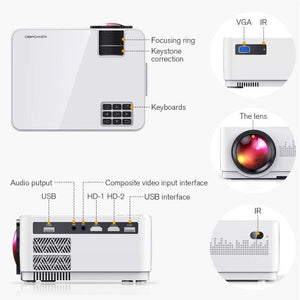 LCD Mini Video Projector - 4msproducts