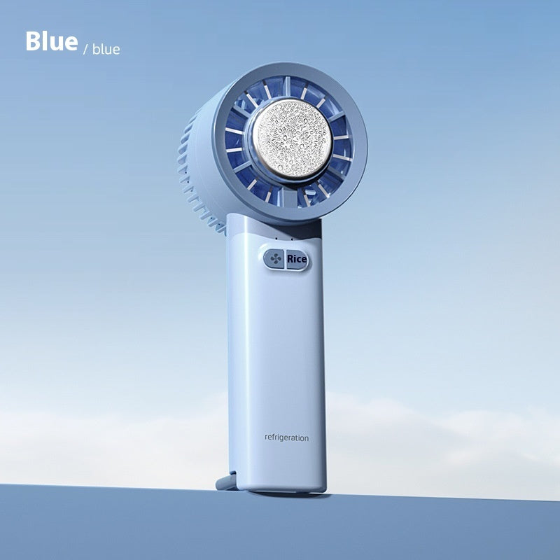Summer Turbo Jet Fan Mini Portable Ice Cold Fan