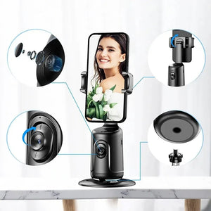 360 Auto Face Tracking Gimbal AI Smart