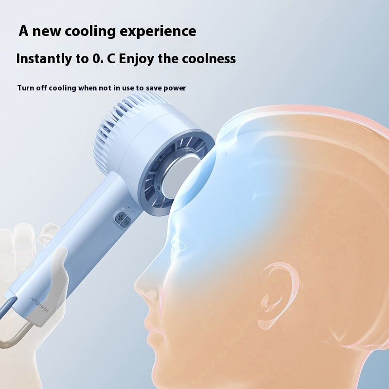 Summer Turbo Jet Fan Mini Portable Ice Cold Fan
