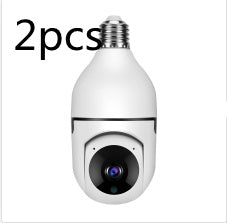 1080P Bulb 4X Zoom Camera E27 Home 5GWiFi Alarm Monitor