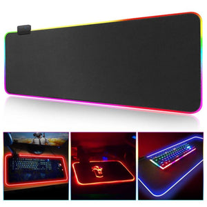 RGB Gaming Light Up Mouse Pad - 4msproducts